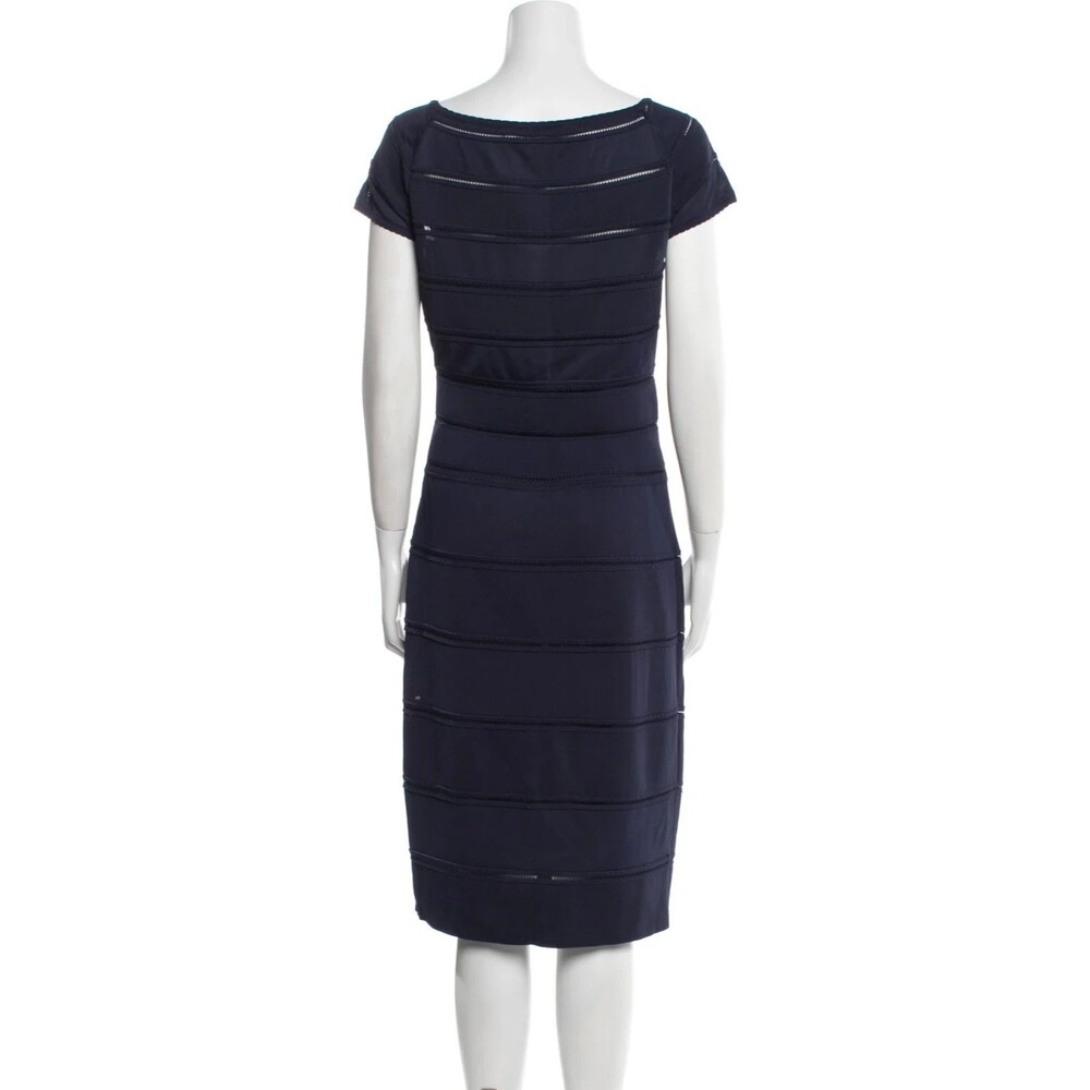 Christian Dior Bateau Neckline Knee-Length Dress Size: 10 - Picture 6 of 11